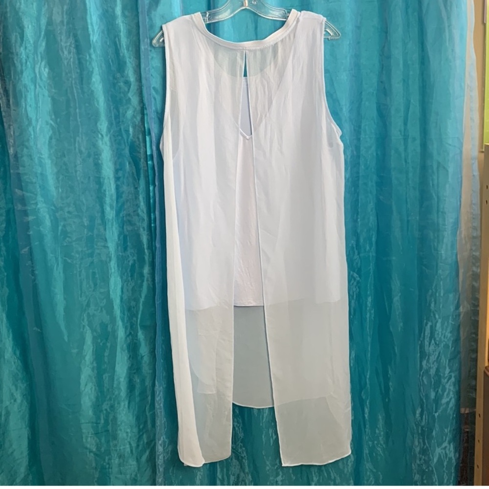 NWT HALSTON double layer shirt (XL)